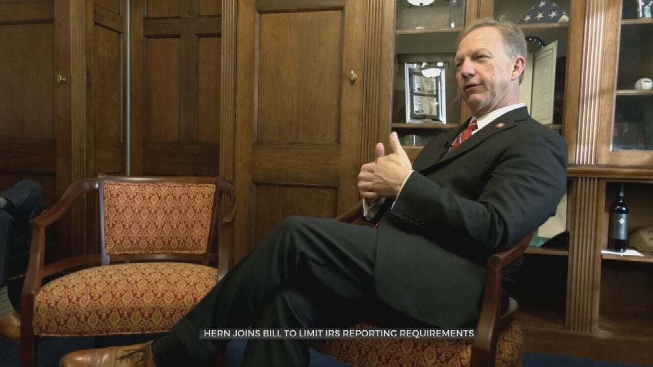 Oklahoma Congressman Kevin Hern Joins Bill To Limit IRS Reporting Requirements