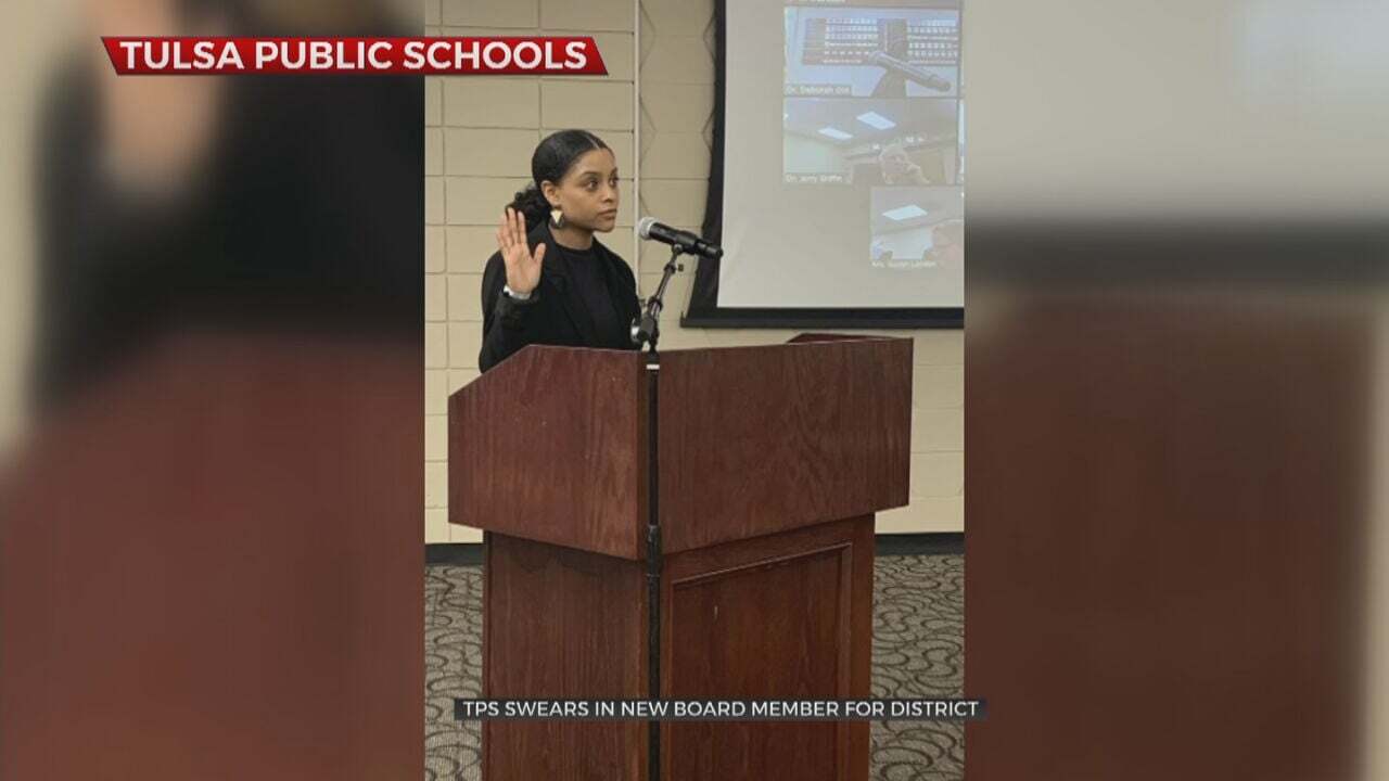 TPS Swears In New Board Member To Represent District 2