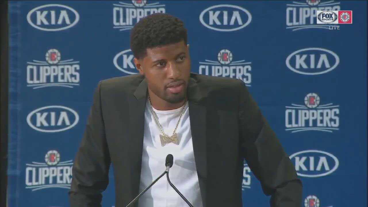 'The Time Was Up': Paul George Speaks On Thunder Exit During Clippers Introduction