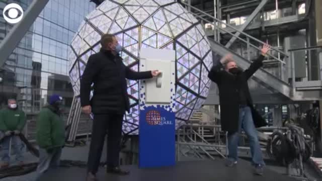Watch: New Year's Eve Ball In New York's Times Square Is Tested Ahead Of The Holiday