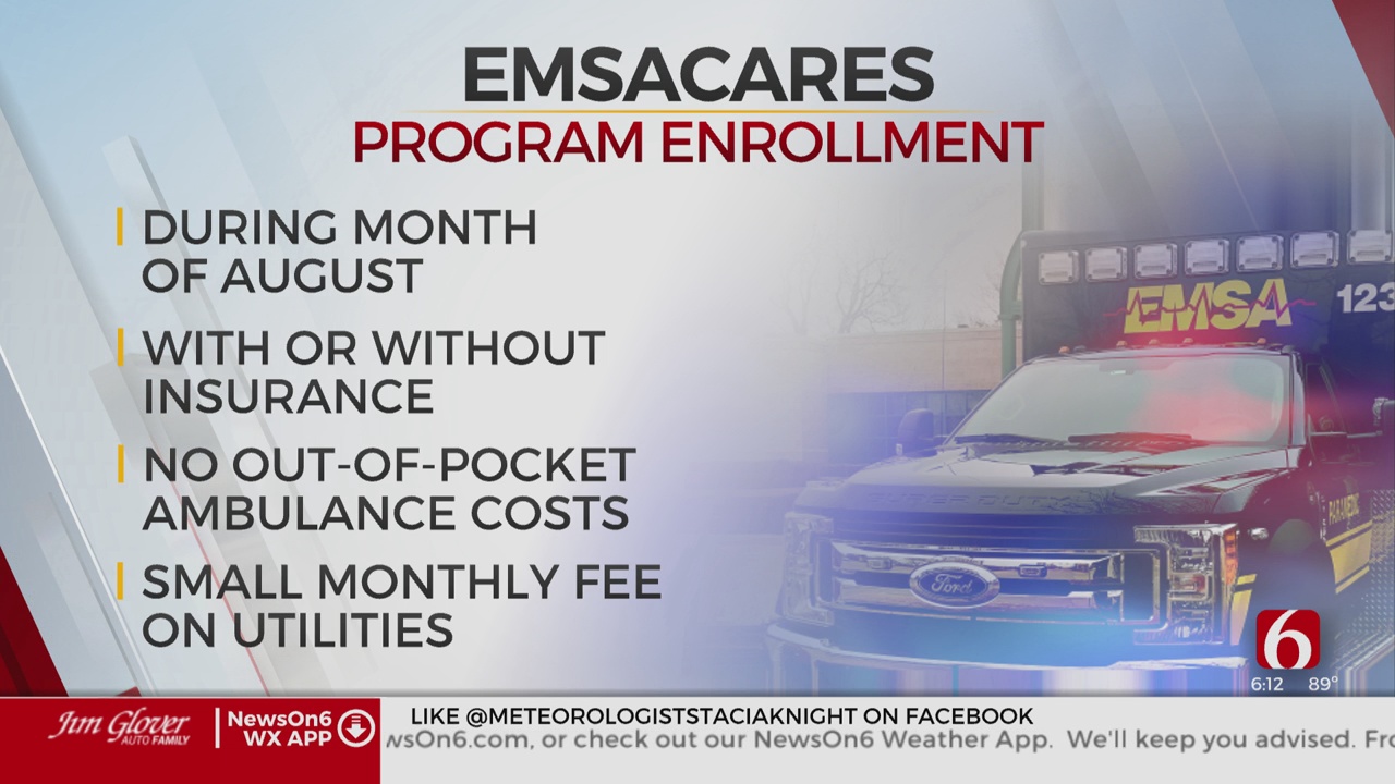 Tulsa Utility Customers Can Enroll In EMSAcare Program Starting In August