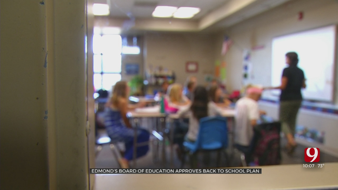 Edmond Schools Plan In-Person Return With Mask Requirements For Students, Staff