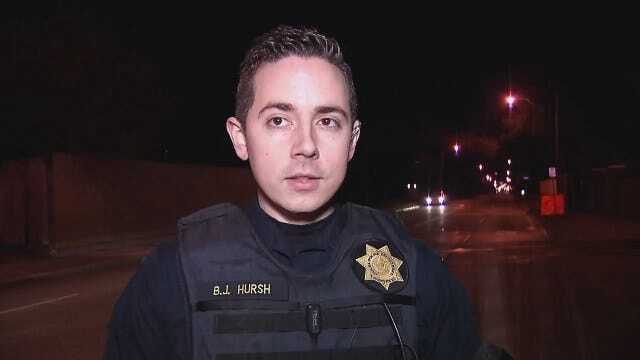 WEB EXTRA: Tulsa Police Officer Billy Hursh Talks About Crash