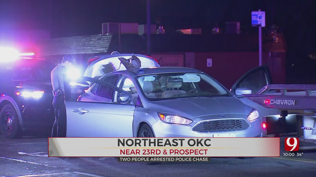 Oklahoma City Police Involved In Chase, Standoff In NE OKC