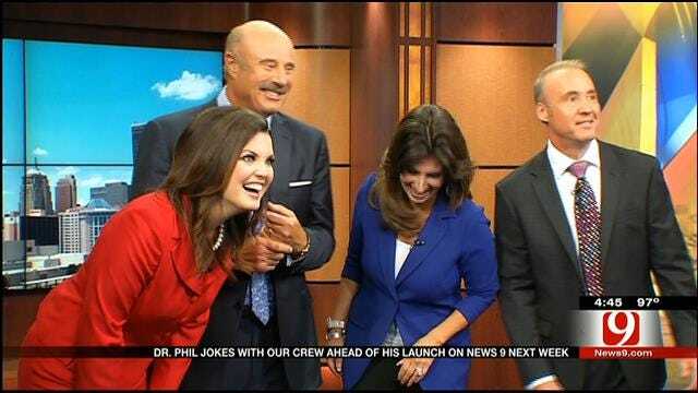 Dr. Phil, News 9 Share Outtakes From The Doctor's Visit