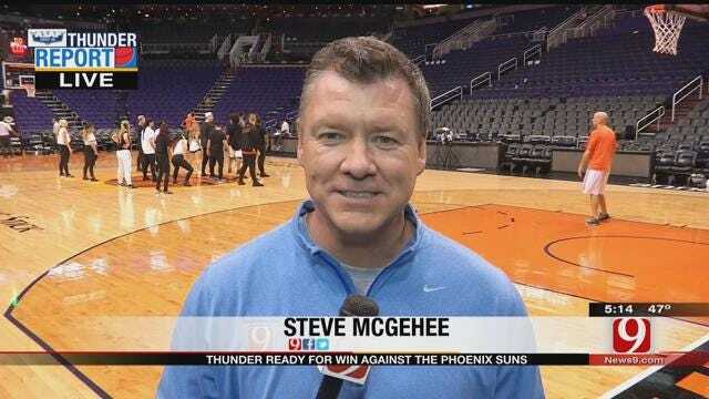 Thunder In Phoenix To Take On Struggling Suns
