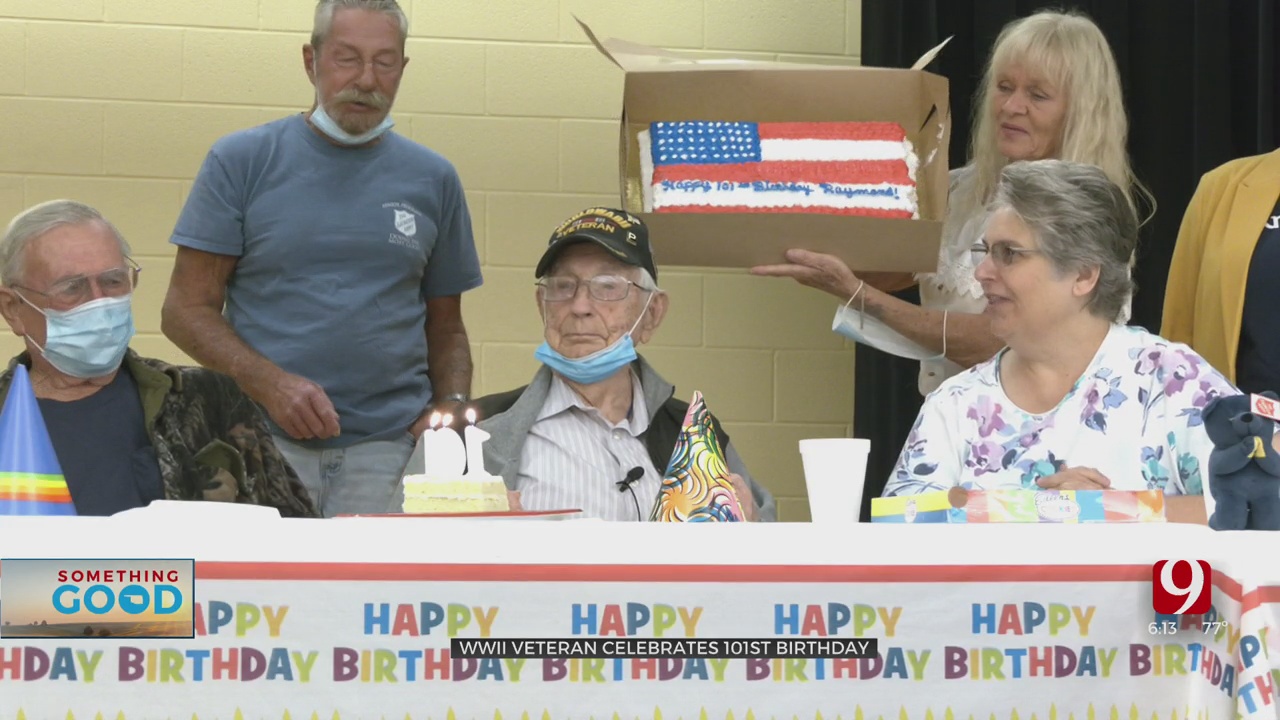 World War II Veteran From Oklahoma Celebrates 101st Birthday