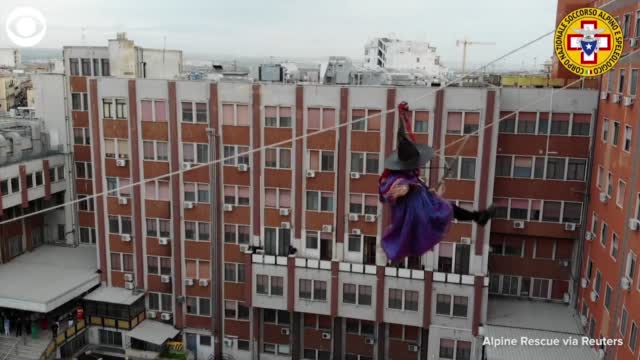 Watch: Befana The Gift-Giving Witch Visits Children At Hospital In Italy