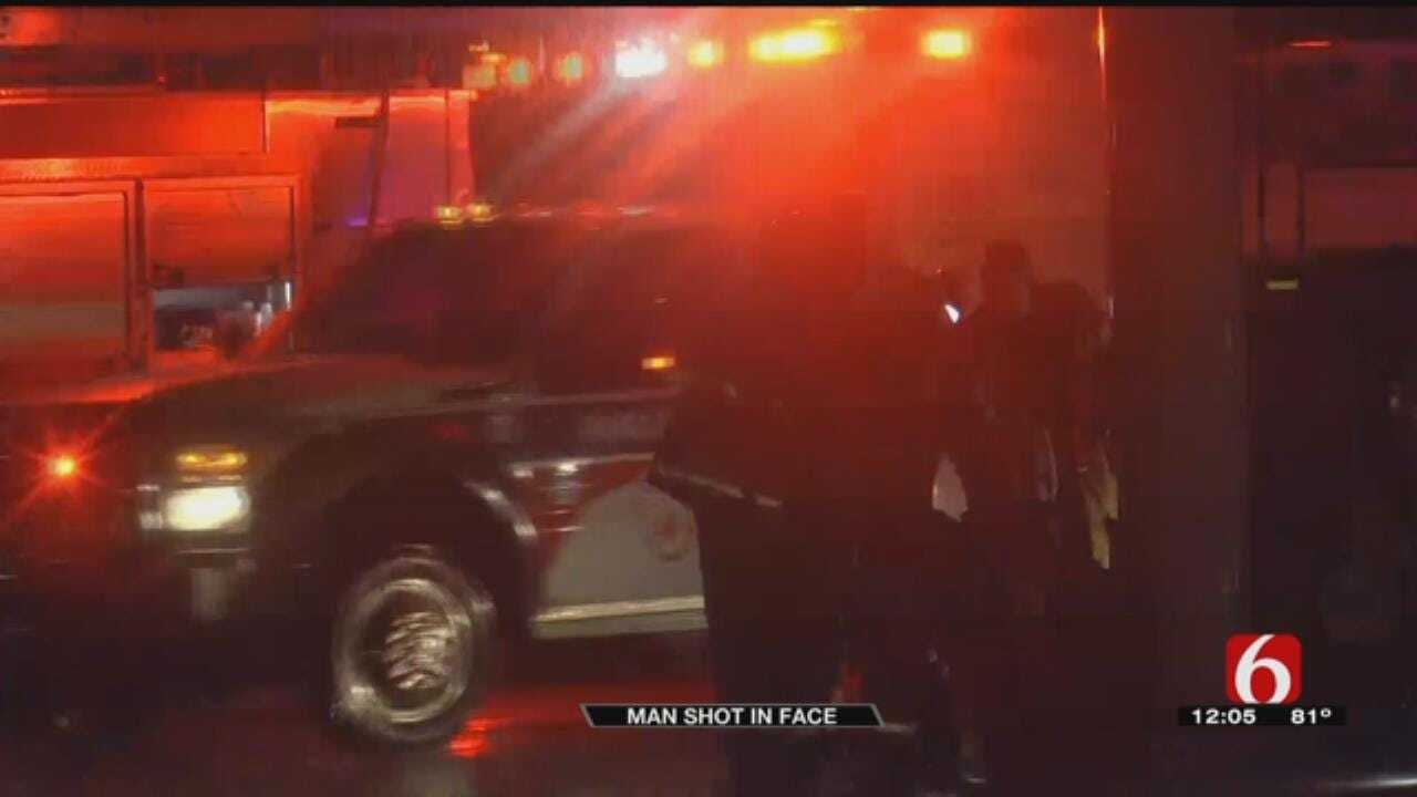 Tulsa Man Shot In Face While Walking With Little Brother