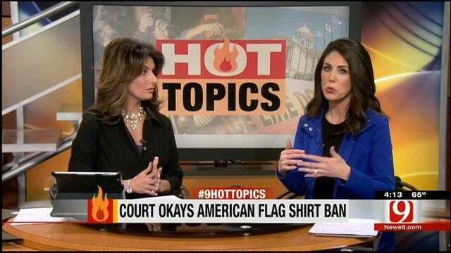 Hot Topics: American Flag Shirt Ban