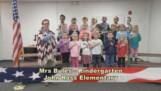 Mrs. Bules’ Kindergarten Class At John Ross Elementary School