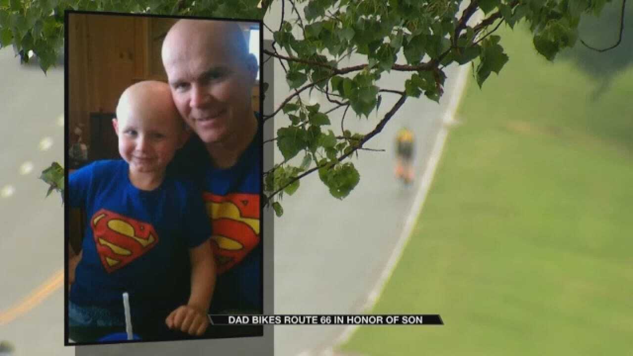 Father Travels Route 66 In Honor Of Young Son