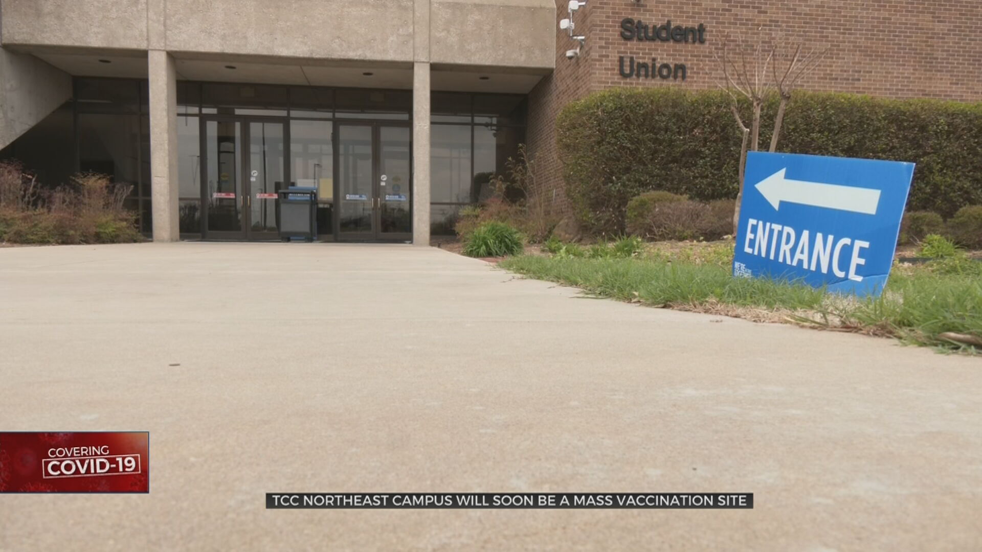 TCC Northeast Campus Preparing To Become Federally Run Mass Vaccination Site