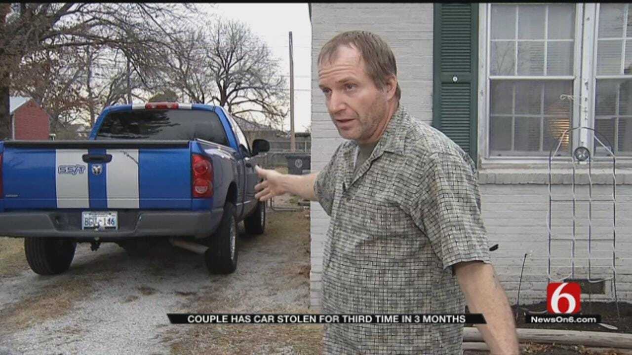 Car Stolen From Tulsa Couple 3 Times In 3 Months