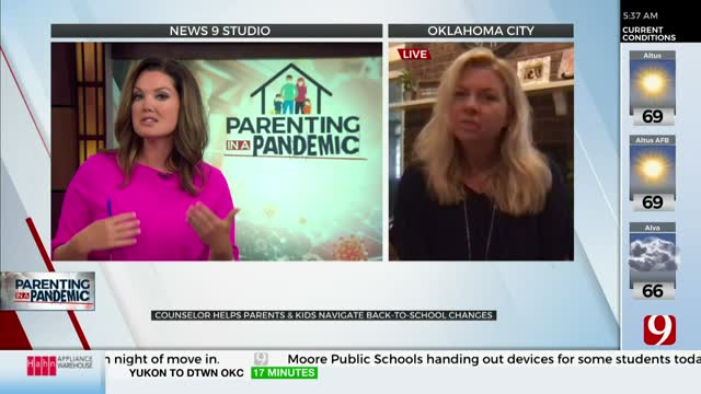Watch: Counselor Helps Parents, Kids Navigate Back-To-School Changes