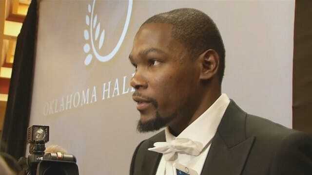 WEB EXTRA: Kevin Durant On Hall Of Fame Induction