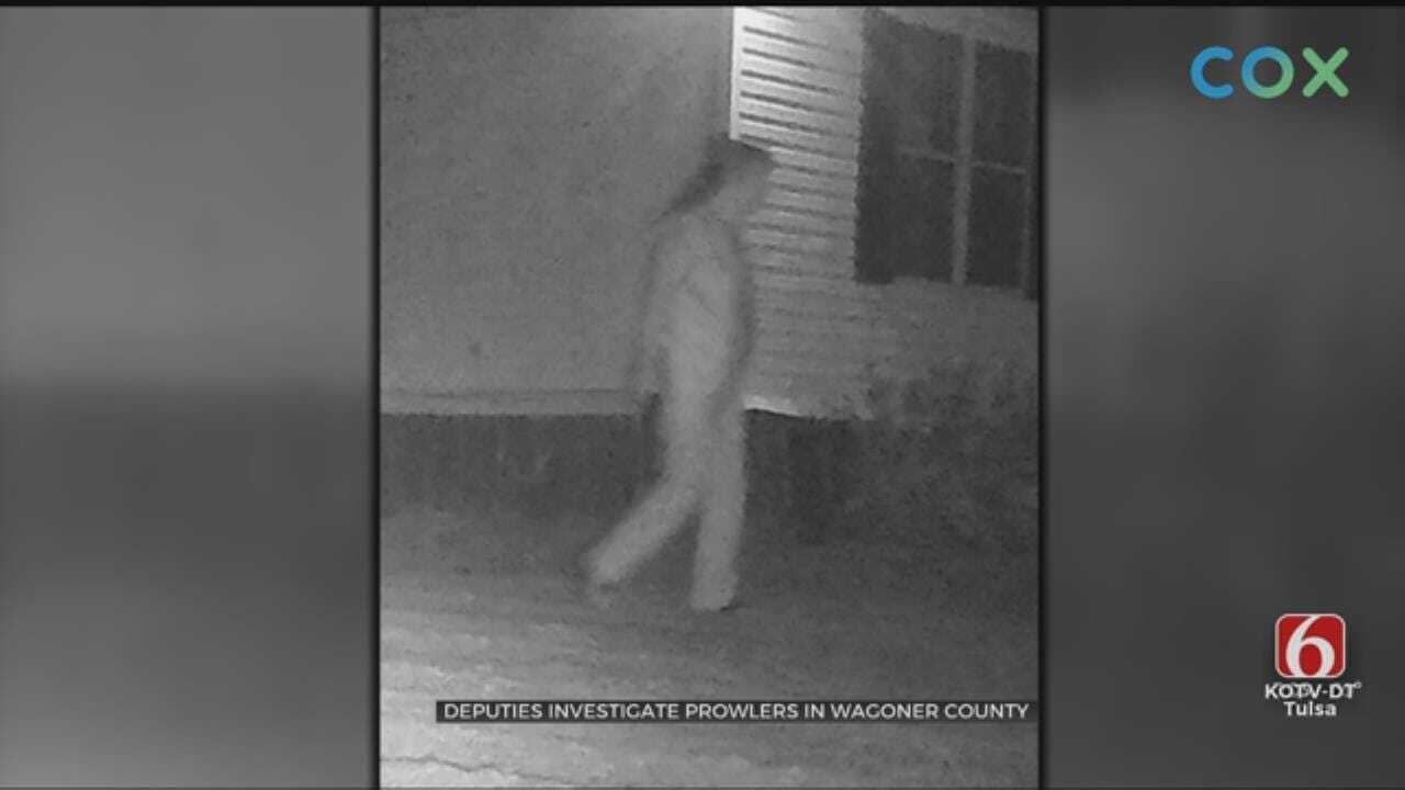 Suspected Prowler Captured On Game Cam, Wagoner Co. Sheriff's Office Says