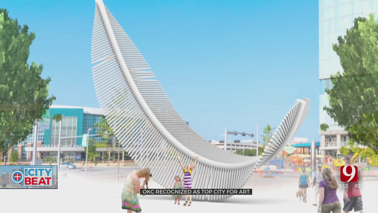 Oklahoma City Recognized As Top City For Public Art 