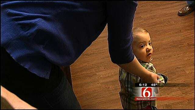One-Year-Old Boy Walks With Help From Tulsa Prosthetics Clinic