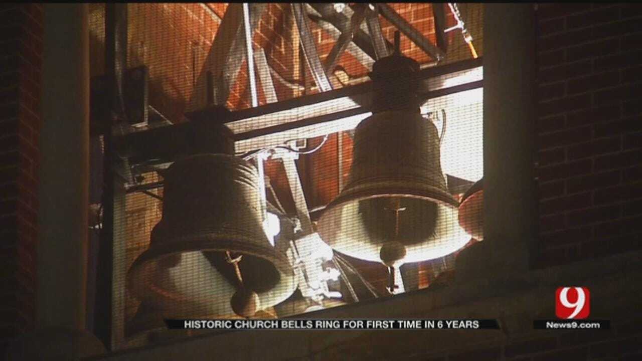 94-Year-Old Bells Ring Again At OKC Church