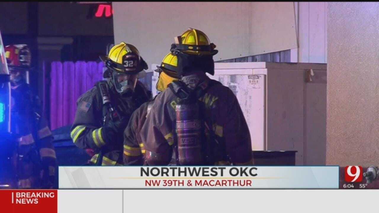 Firefighters Extinguish Blaze At NW OKC Mediterranean Restaurant