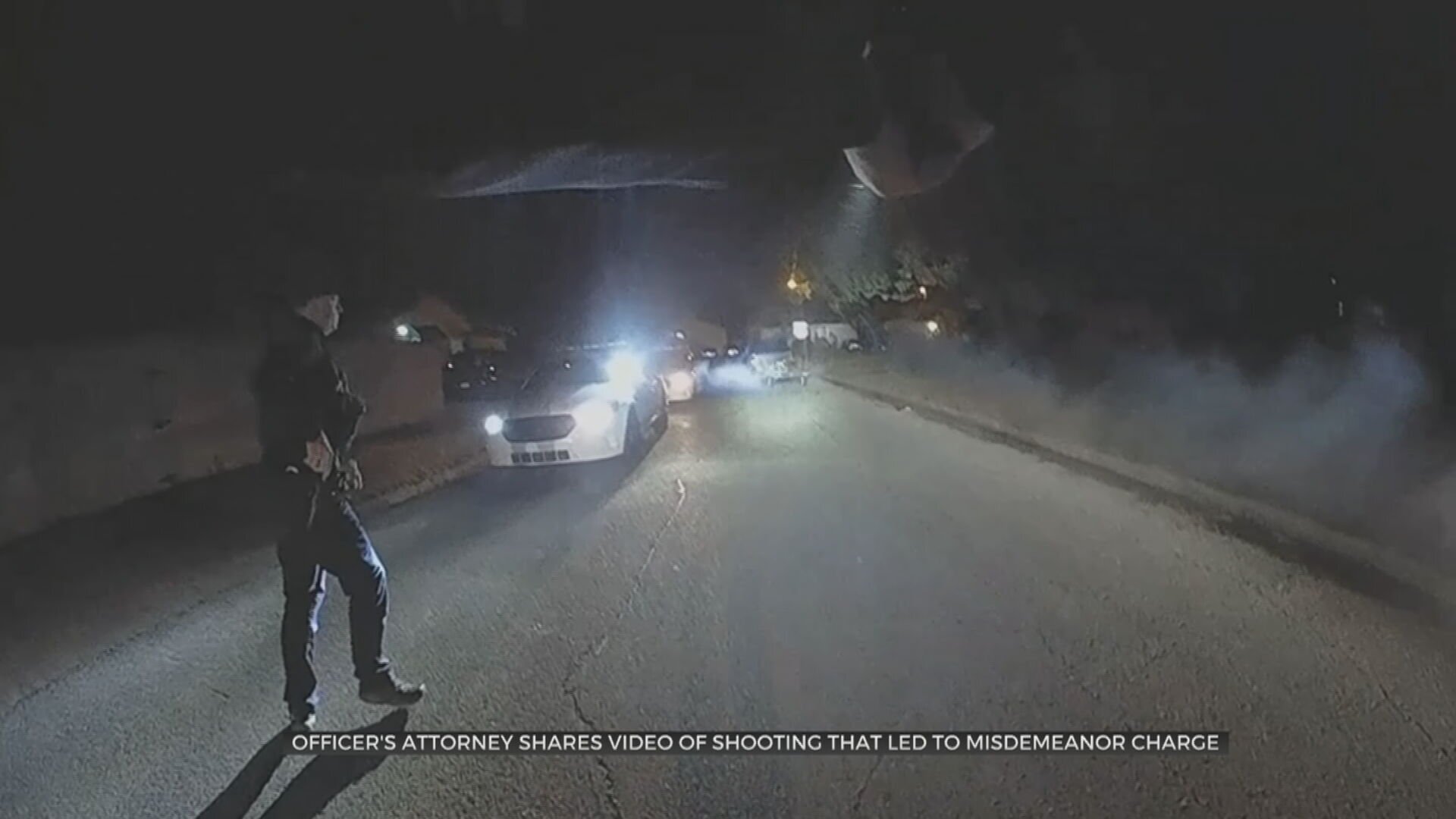 Video Released From Shooting That Led To Misdemeanor Charge For Tulsa Police Officer 