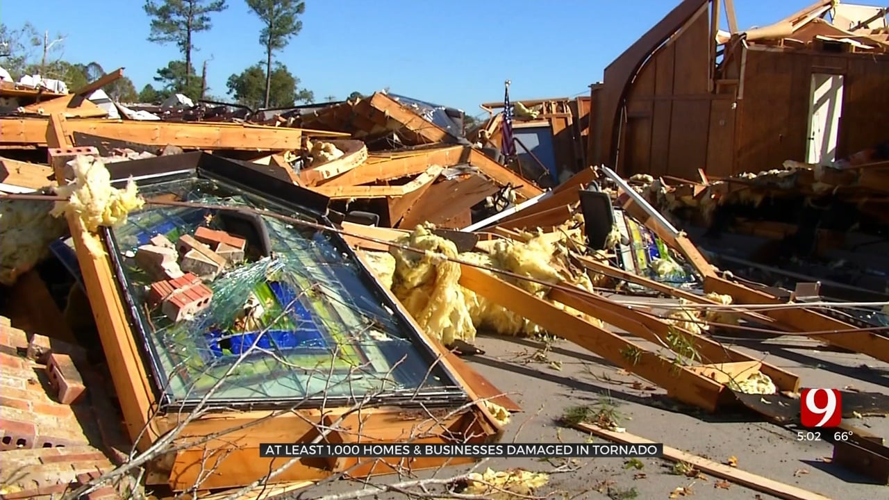 Southeast Oklahoma Residents Continue Picking Up Pieces Following Damaging Tornado