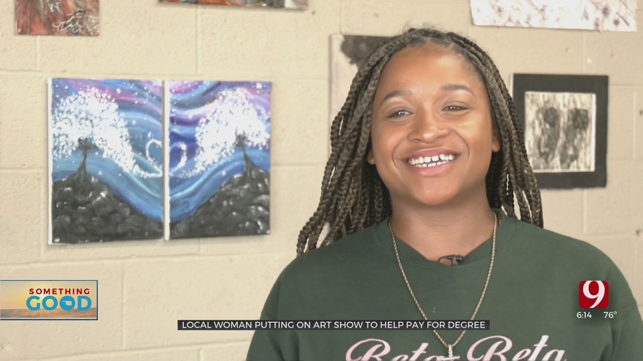 Local Artist Presents Art Exhibition In Midwest City 