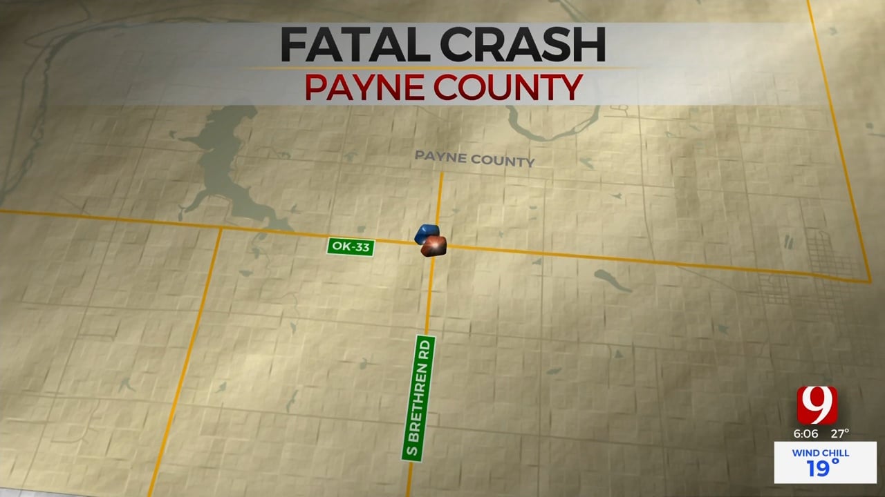 50-Year-Old Man Killed In Payne County Crash