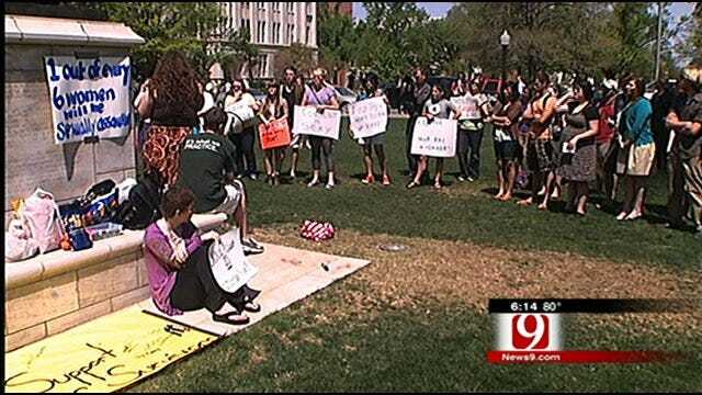 Students Rally To Change Sexual Assault Policies At OU