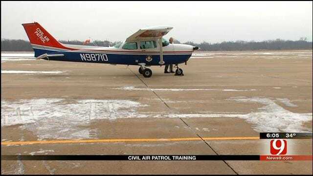 Oklahoma Civil Air Patrol Hosts Winter Training Exercise In Yukon