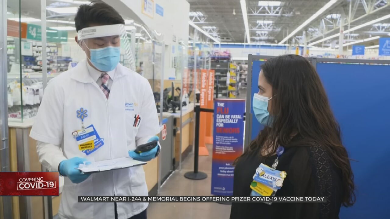 Tulsa Walmart To Begin Administering Pfizer COVID-19 Vaccine