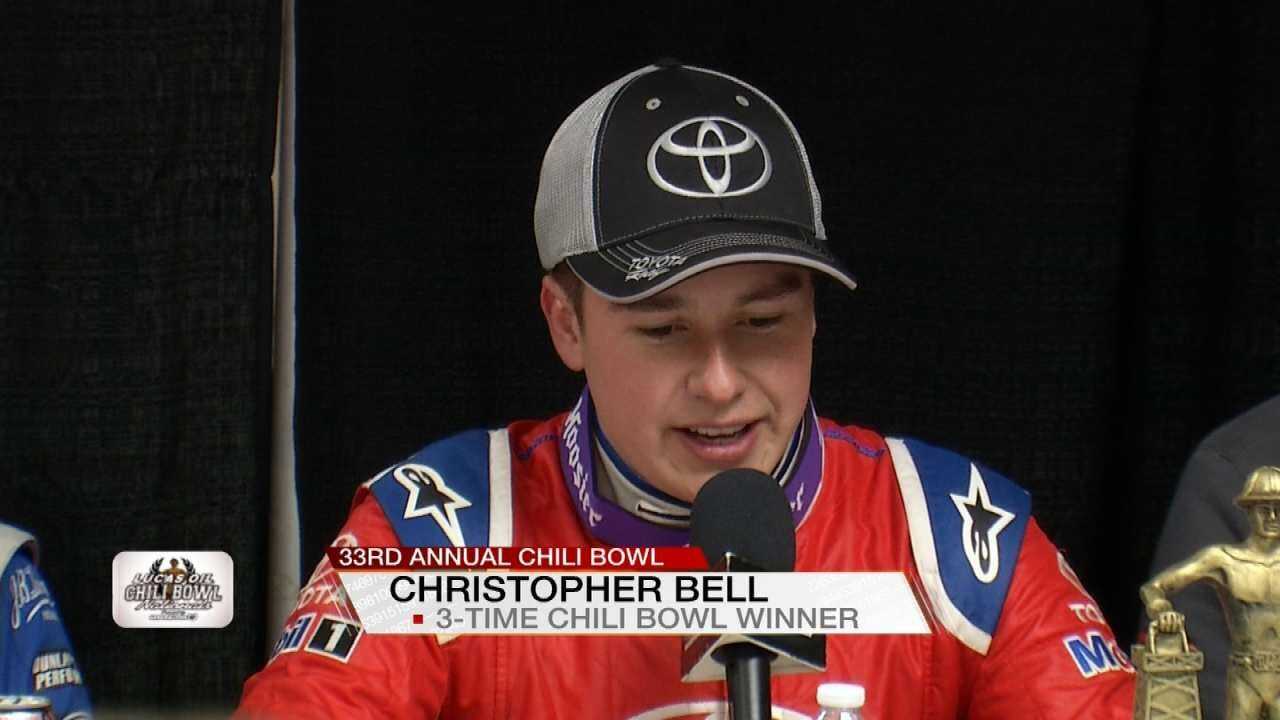 Christopher Bell Becomes 3-Time Chili Bowl Champion