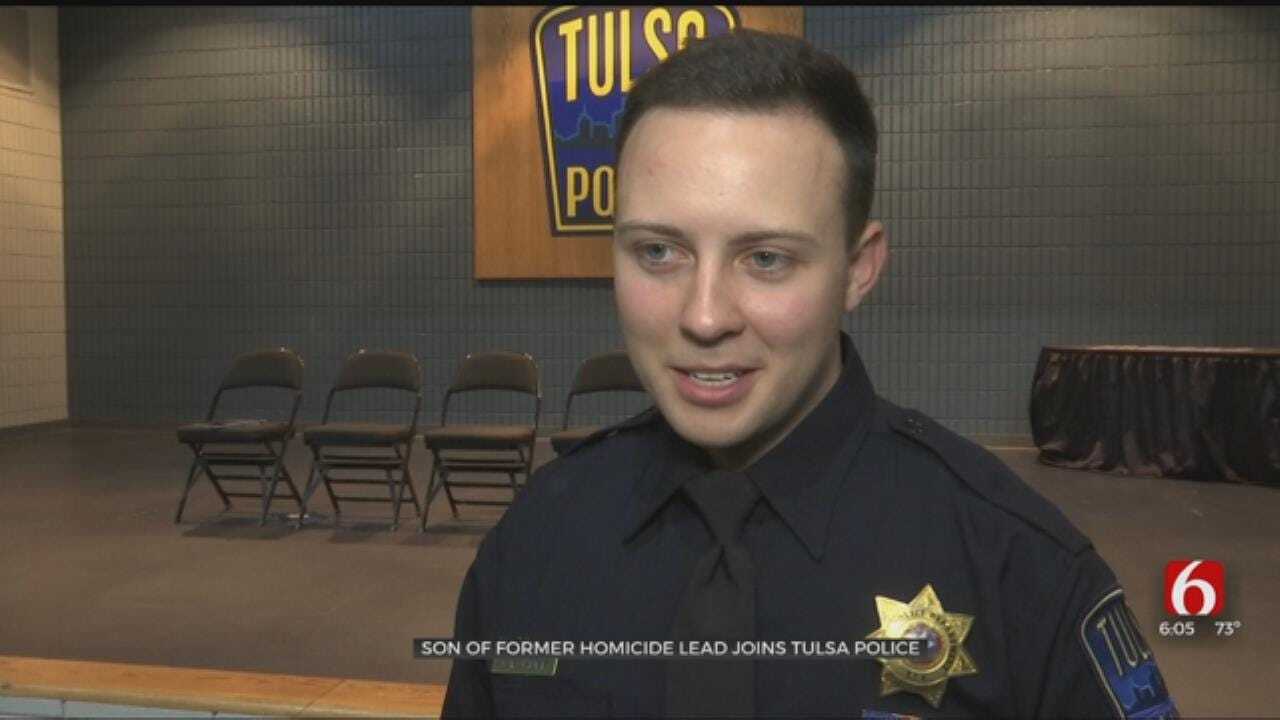 Tulsa Man Is Third Generation To Join Tulsa Police Force