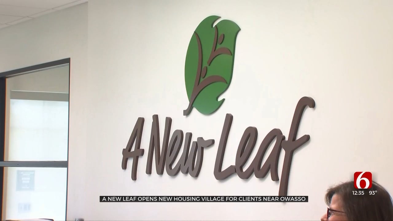 A New Leaf Opens New Housing Village For Clients Near Owasso