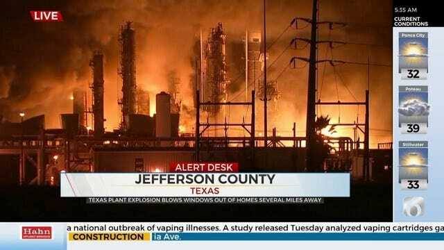 Texas Plant explodes, Mandatory Evacuation Issued