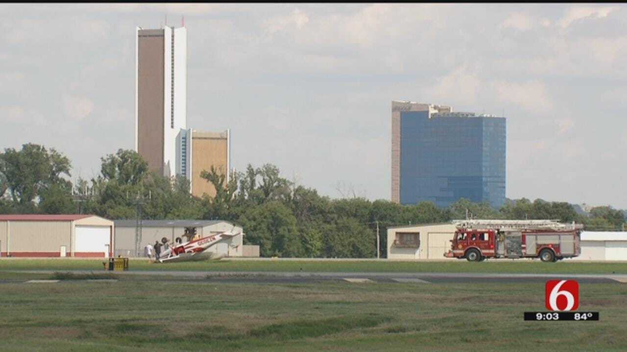 Fire Crews Investigating Plane Crash At Jones Airport In Jenks