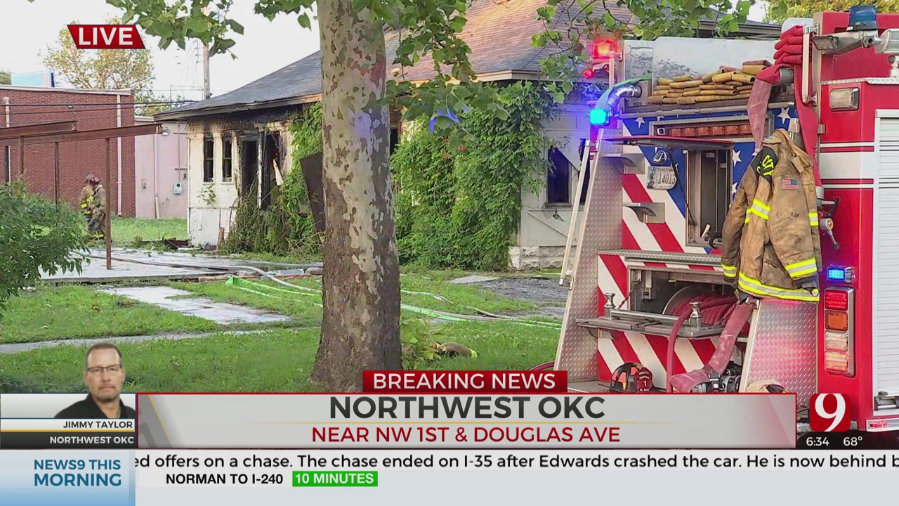 Firefighters Investigate Cause Of Vacant House Fire In NW OKC 