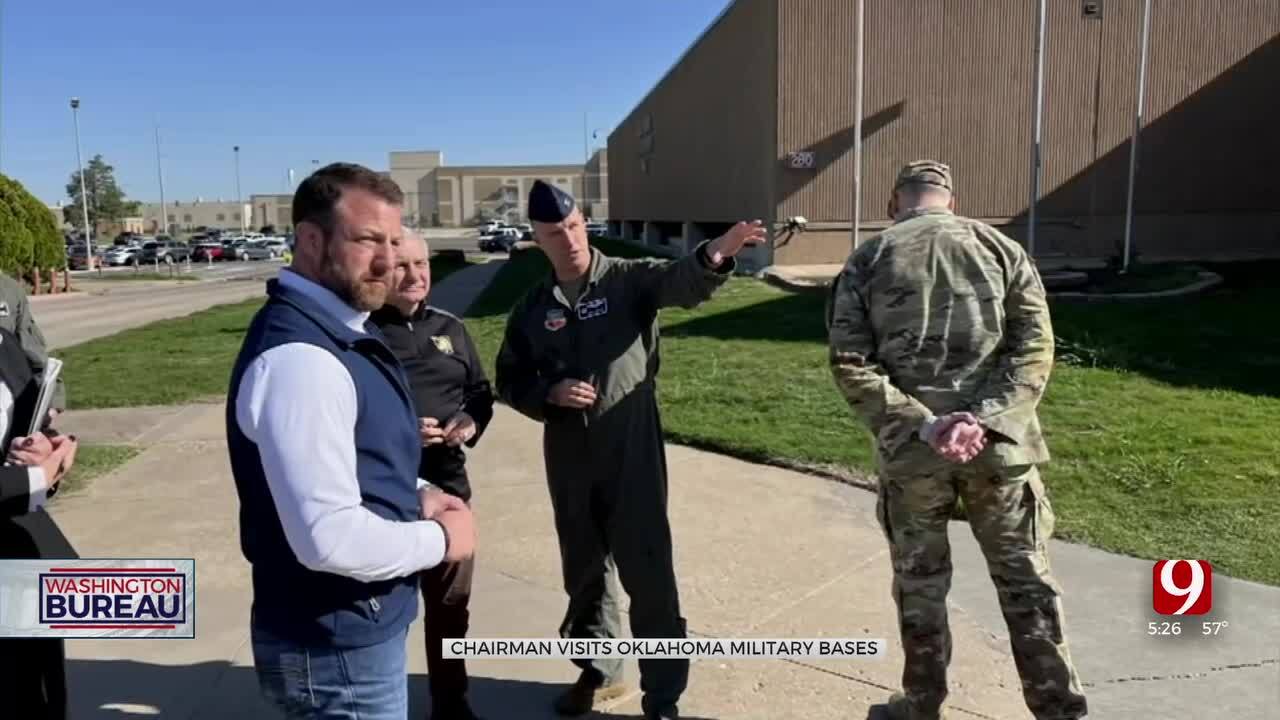 Sen. Mullin Invites SASC Chairman Reed To Tour Oklahoma Military Bases