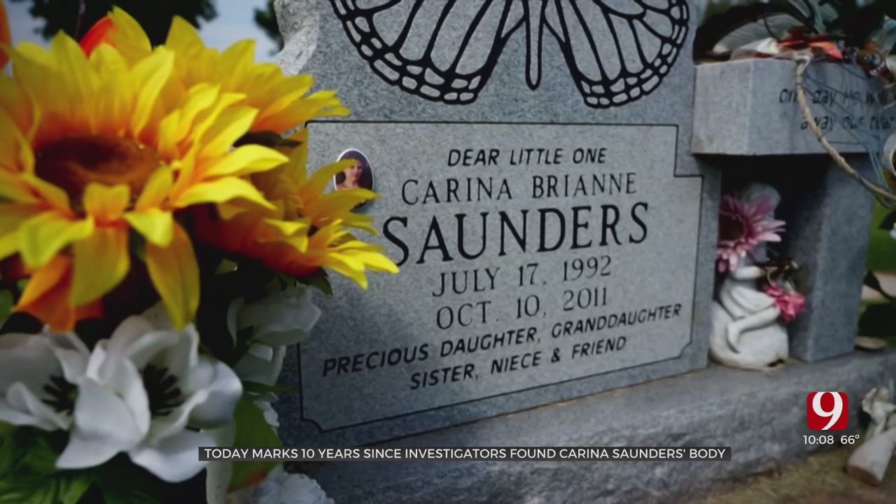 10 Years Since Investigators Found The Body Of Carina Saunders 