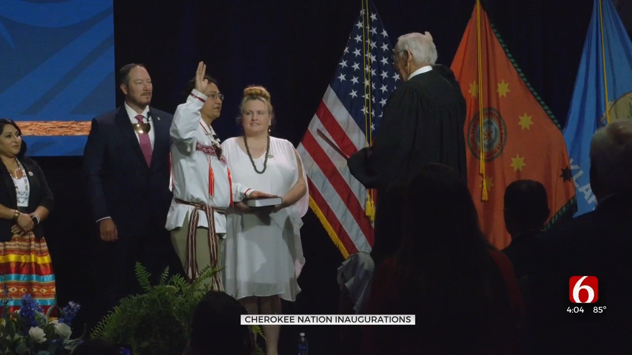 Cherokee Nation Principal And Deputy Chief Sworn-In To Office For 2nd Term