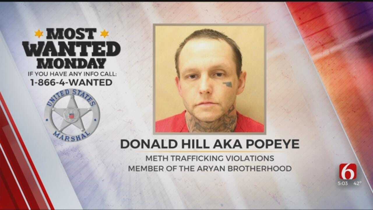 Aryan Brotherhood Member Wanted For Meth Trafficking Violations, U.S. Marshals Say