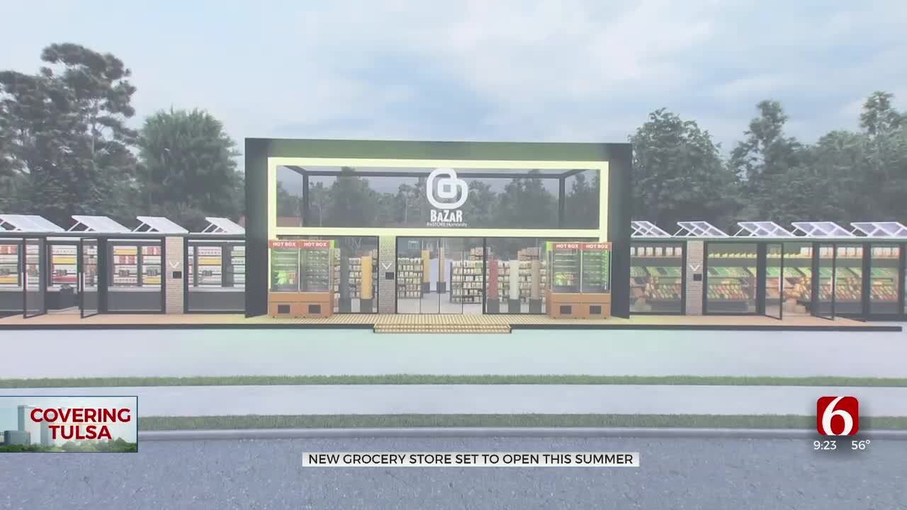 New Micro Grocery Store 'BAZAR' Breaks Ground In Tulsa