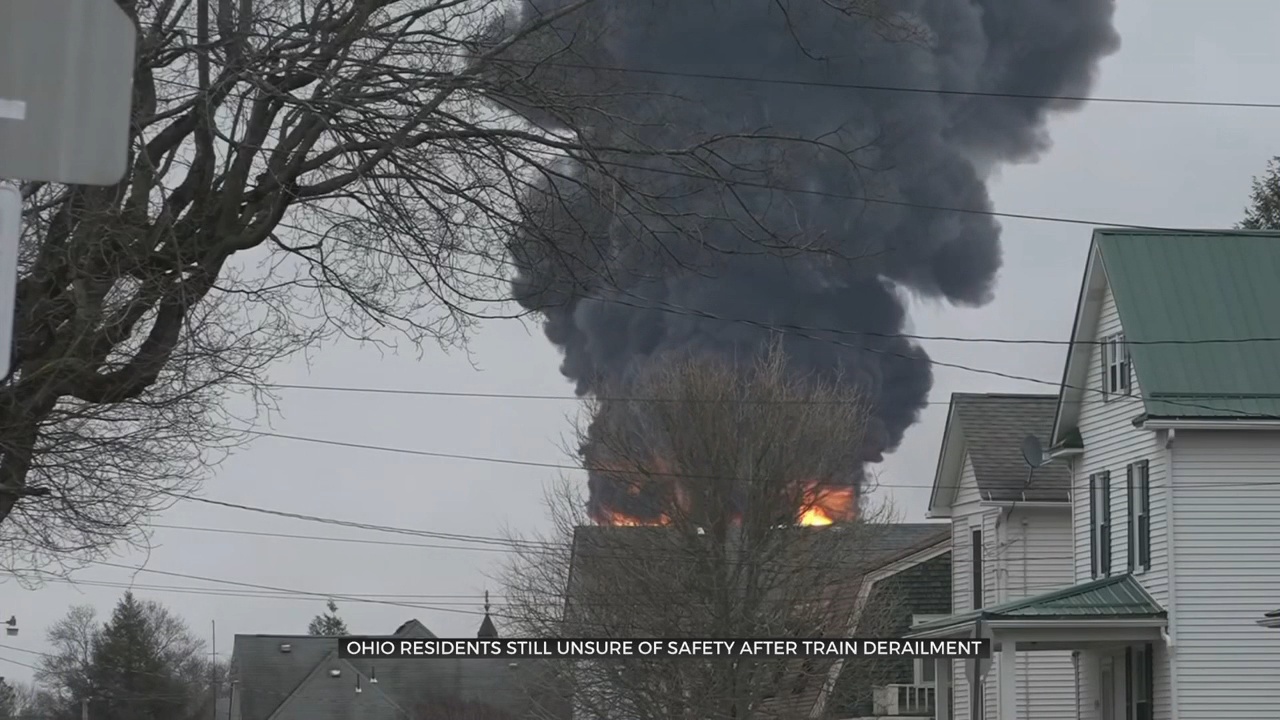 Ohio Residents Question Safety After Train Derailment
