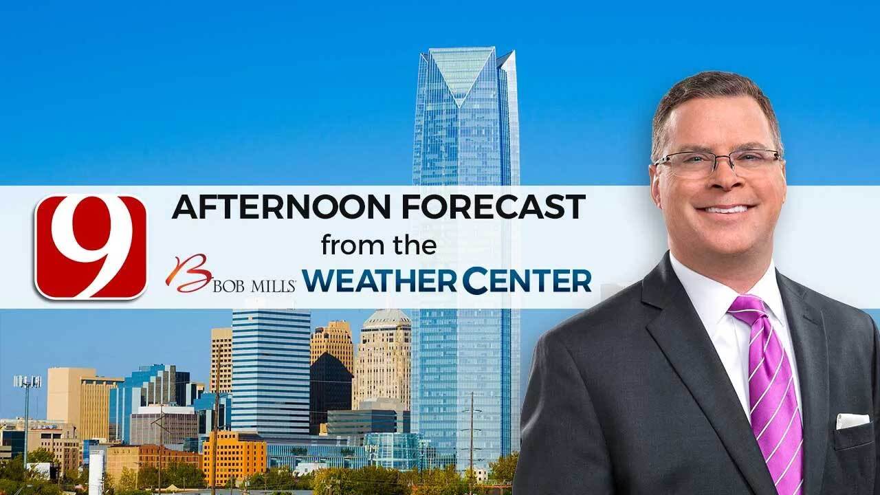 Monday Afternoon Forecast With Jed Castles
