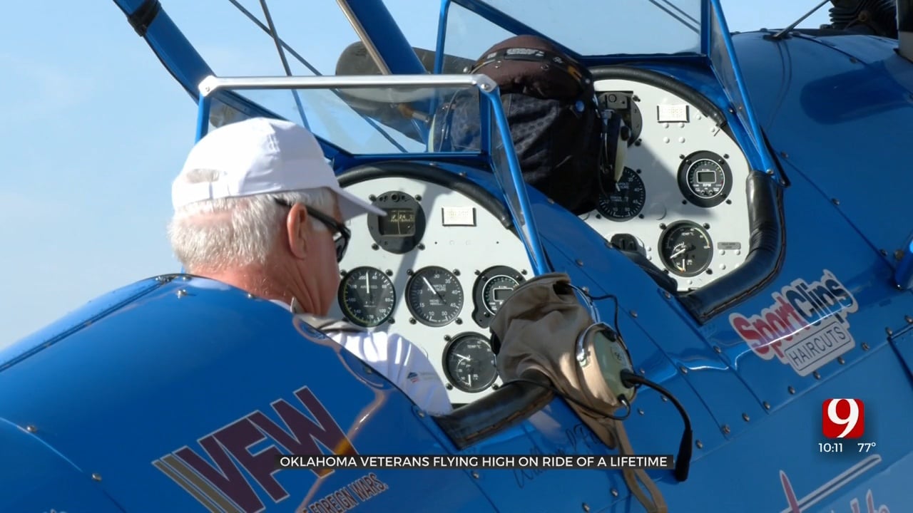 Oklahoma Veterans Fly High On Ride Of A Lifetime