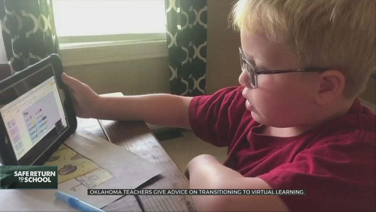 Okla. Teachers Give Advice On Transitioning To Virtual Learning 