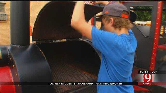 Luther Shop Students Create Unique Project With Donated Materials