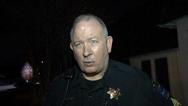 WEB EXTRA: Tulsa Police Sgt. Jim Clark Talks About Burglar Arrest