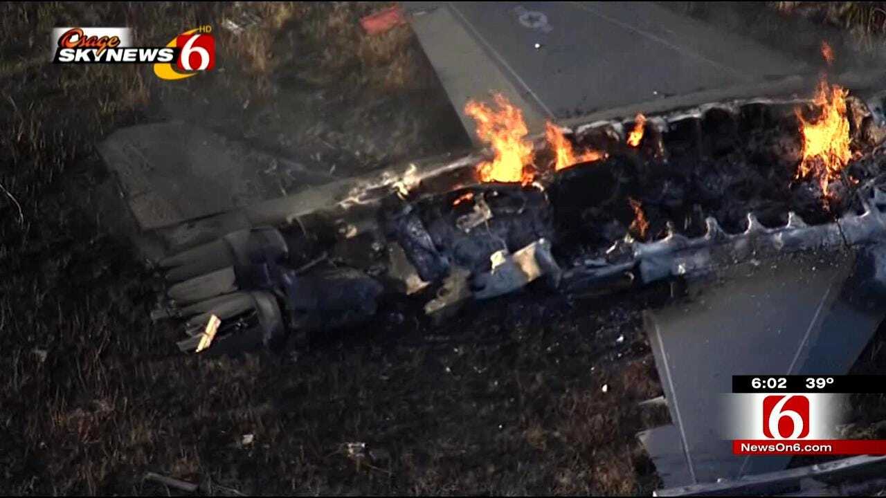 Pilots Blamed For Tulsa F-16 Crash In Kansas